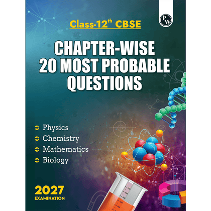 CBSE Class 12 Chapter-wise 20 Most Important Questions For 2027 Exams | Physics, Chemistry, Biology, & Maths | Expert Curated Content Based on the Latest Syllabus