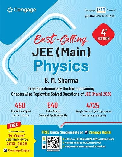 Cengage JEE Main Physics | Comprehensive Theory, Topicwise Questions & Chapterwise Solved PYQs