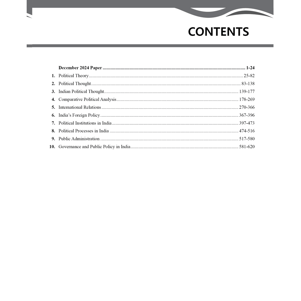 UGC-NET Political Science PYQ 11 Years (2014-2024)|Latest December Session Paper Covered|Chapterwise and Yearwise Previous Year Solved Papers For Phd Entrance, SET, GATE, CUET UG & PG