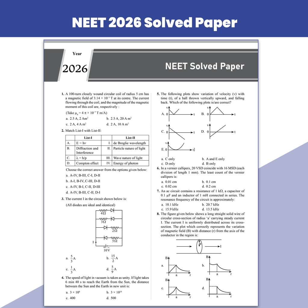 PW Objective NCERT Punch 5.0 Physics For NEET 2027 By Dr. Manish Raj (MR Sir) l Updated with Most Probable NEET Potential Questions (NPQ) For End Time Preparation