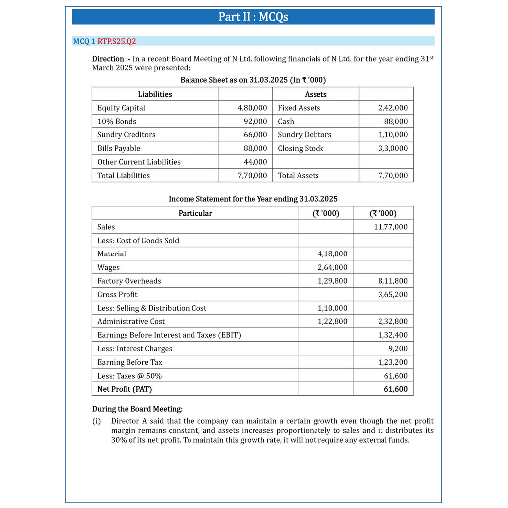 CA Final Advanced Financial Management Question Bank By CA Rohit Chipper For May 2027 Exams | Extensive Conceptual All ICAI SM, RTP, MTP & PYQs Covered with Quick Revision
