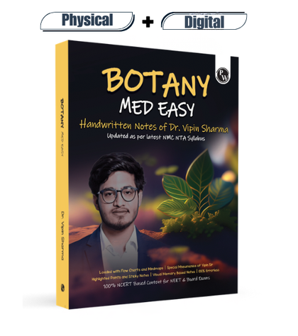 Digital-Book + Botany Med Easy Dr. Vipin Sharma Handwritten Notes | Flow Charts, Mindmaps, Mnemonics for NEET & Board Exams as per latest NMC NEET Syllabus