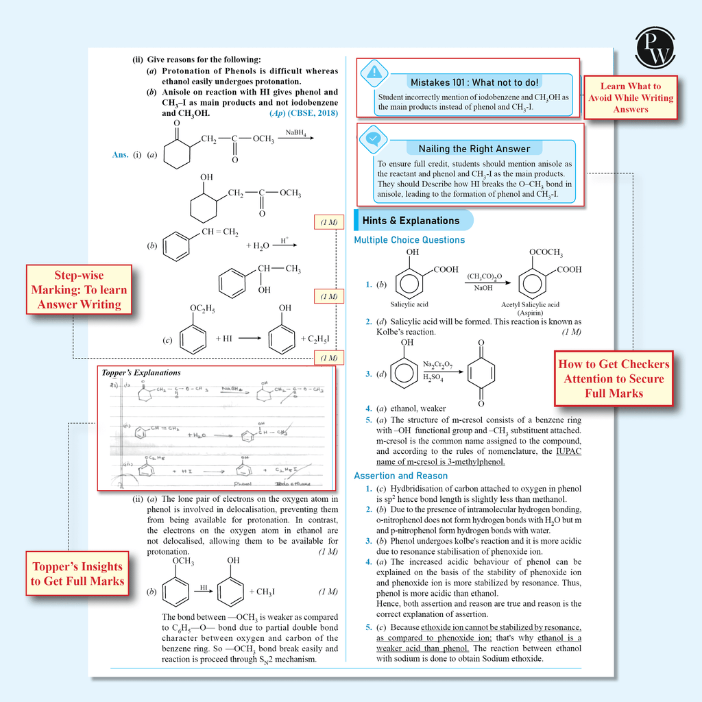 CBSE Question & Concept Bank (QCB) Class 12 Chemistry Chapter-wise and Topic-wise Solved Questions For 2026 Exams with 50% Competency Based Question