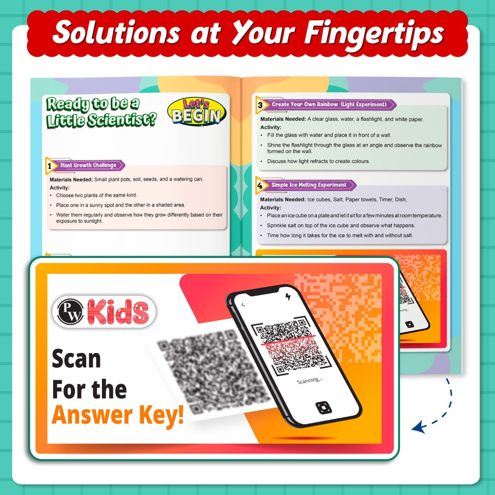 555 Science Activity Book For Kids - Brain Games For 5+ Years Old Kids | Free 500+ Printable Worksheets, Science Workbook, Puzzles, Colorful Games, Riddles, Word Problems, Facts, Nature, Animals