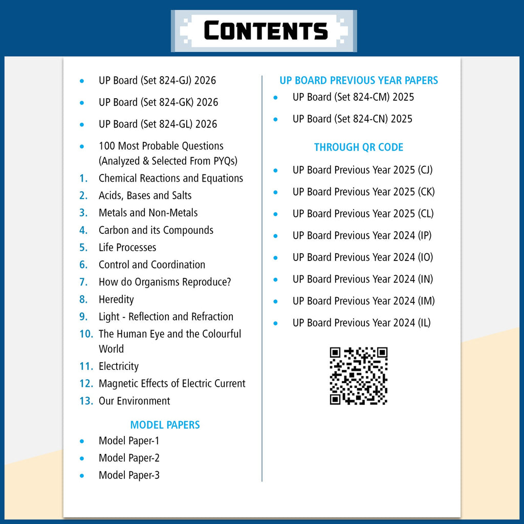 PW UP Board Class 10 Question Bank Science Guru Mantra By Jigyasa Panwar Mam & Deepak Sir For 2026-27 Exam | NEP 2020 | Chapter-wise NCERT Exercises with Mind Maps & PYQs