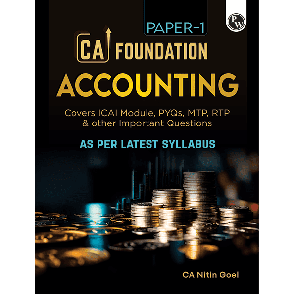 CA Foundation Accounting Paper 1 By CA Nitin Goel l Including PYQ, MTP, RTP and All Important Questions Latest Syllabus For 2024 Exam