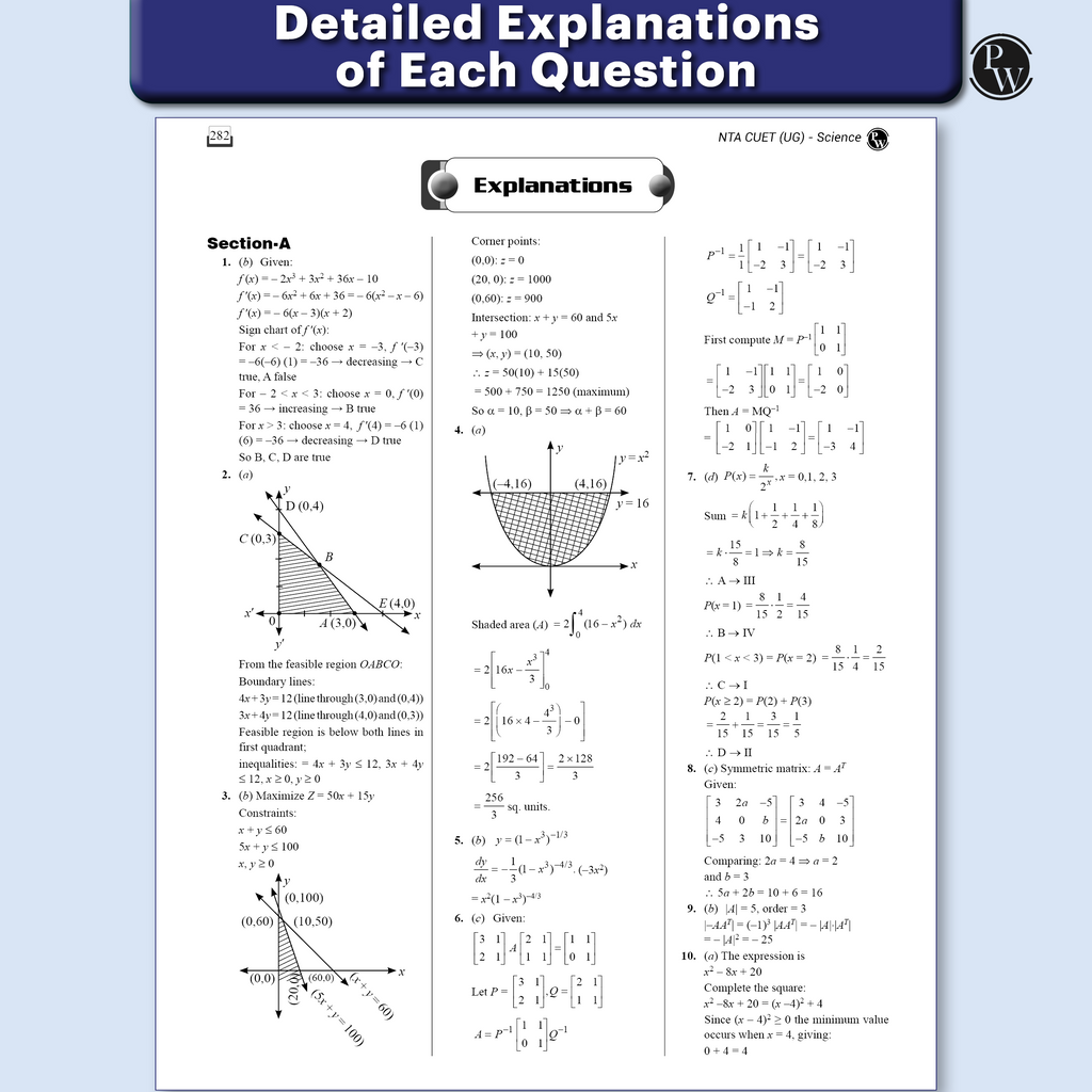 NTA CUET (UG) Science Stream 68 Past Years Solved Papers (2025-2022) & Mock Tests For Exam 2026 | 3200+ MCQs with Free Online CBT