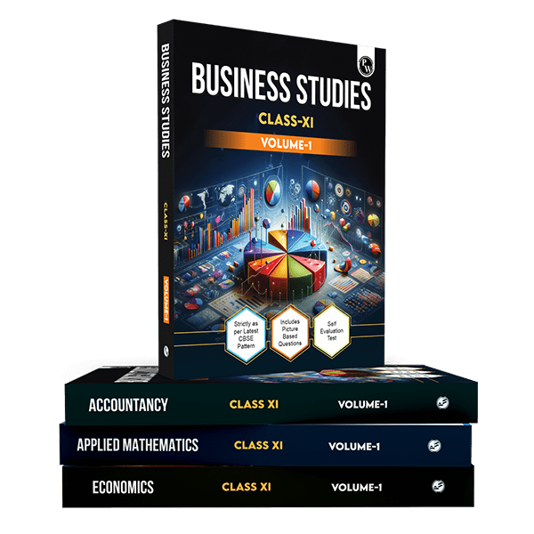 CBSE Class 11 Accountancy Volume 1 and 2, Business Studies, Applied Mathematics, Statistics for Economics, Introductory Microeconomics Combo Set of 6 Books