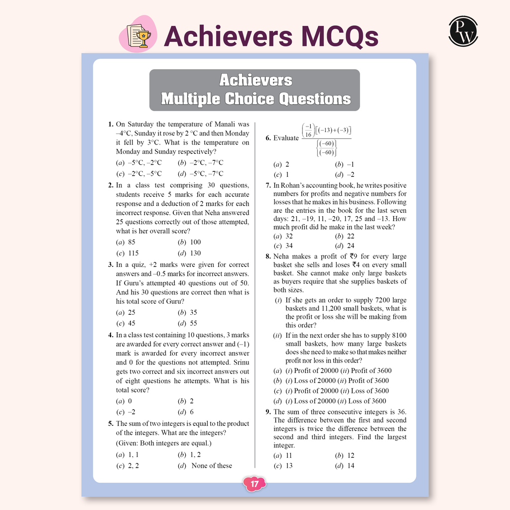 Olympiad Plus Workbook For Class 7 Mathematics Prepguide, Concept Map, PYQs and Worksheets For After School Practice | IMO, iOM, Hindustan Olympiad, NSTSE, SEAMO, ISTSE and Others