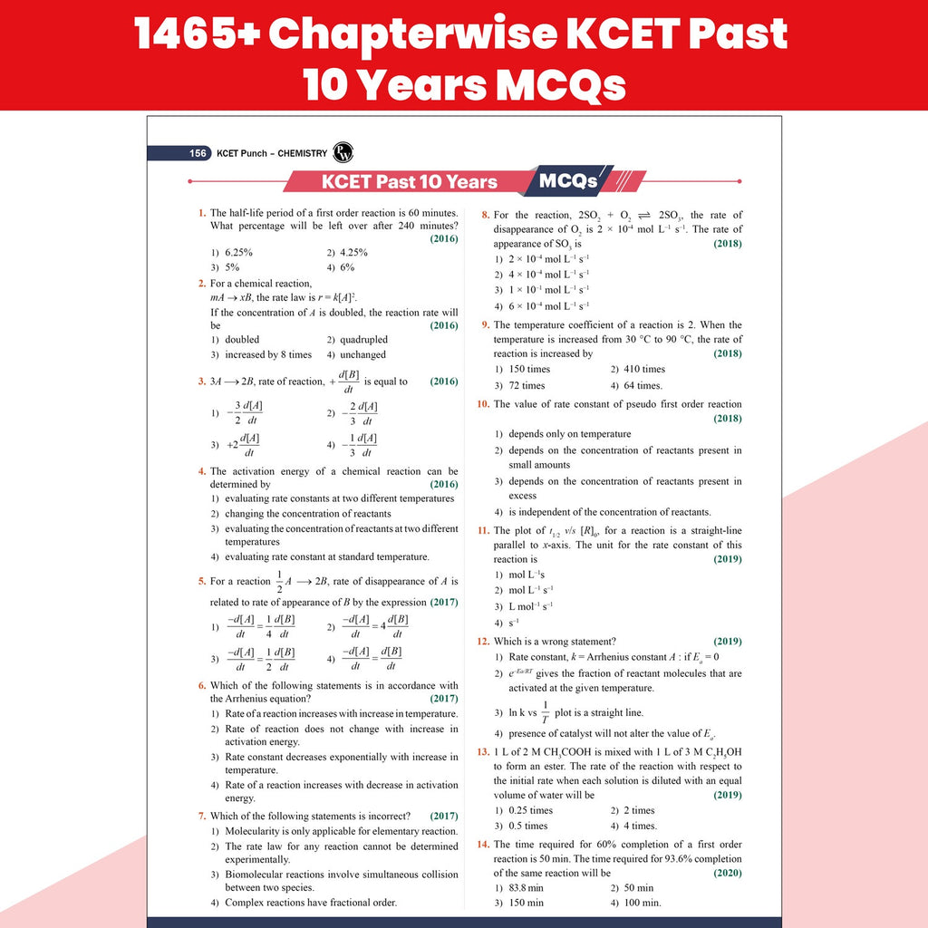 Karnataka CET (KCET) Objective NCERT Punch Physics, Chemistry and Biology Combo Set of 3 Books For KCET 2027 Exam l Topicwise Theory with 11200+ MCQs | KCET 10 Years PYQs and Mock Tests