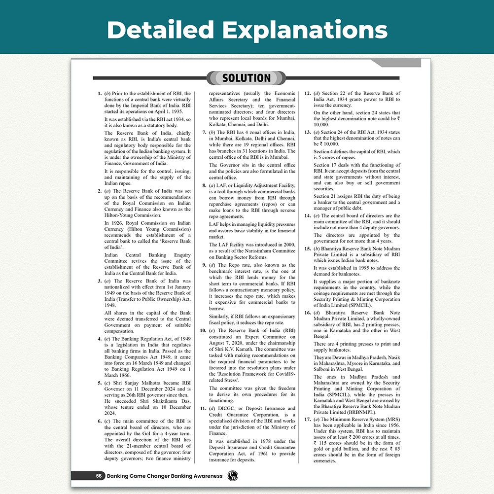 PW Banking Game Changer Banking Awareness Prepnotes & 3000+ PYQs By Shushmita Mam For 2026-27 Exams | Chapterwise Theory with 15 Online CBT Tests | IBPS PO & Clerk, SBI PO & Clerk, RRB PO & Clerk Exams