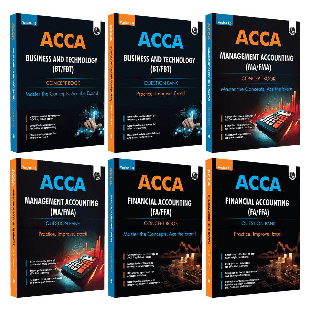 ACCA FIA/Knowledge Level Study Pack Combo Set of 6 Modules..