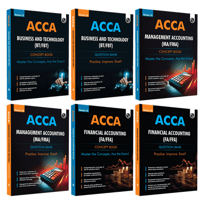 ACCA FIA/Knowledge Level Study Pack Combo Set of 6 Modules..
