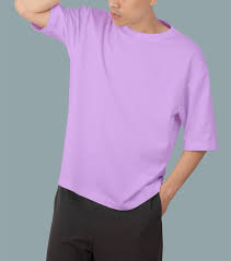 Plain Lavender T-shirt XXL