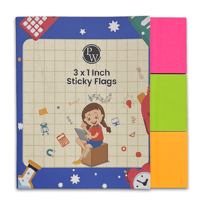 PW Sticky Flags 3 x 1 inch