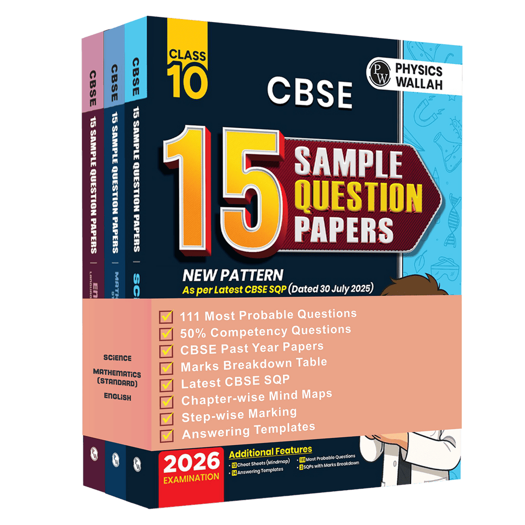 CBSE 15 Sample Question Papers Class 10 Science, Maths (Standard) & English Combo Set of 3 Books For 2026 Board Exam and 300 page A4 ruled notebook