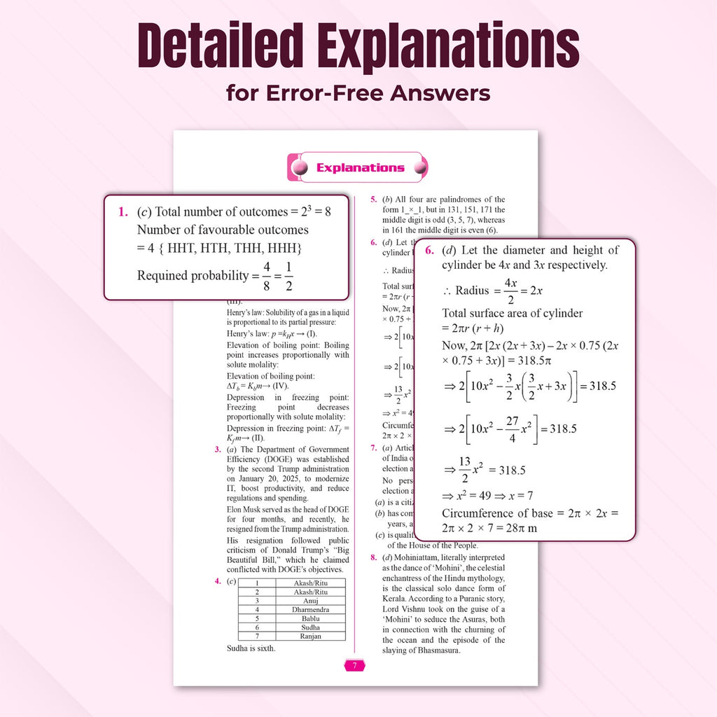 CUET (UG) General Aptitude Test & English Chapterwise & Topicwise Theory & Exercise with PYQ (2025-2022) | Most Probable Question Bank | Prep Guide | Mock Tests for Exam 2026