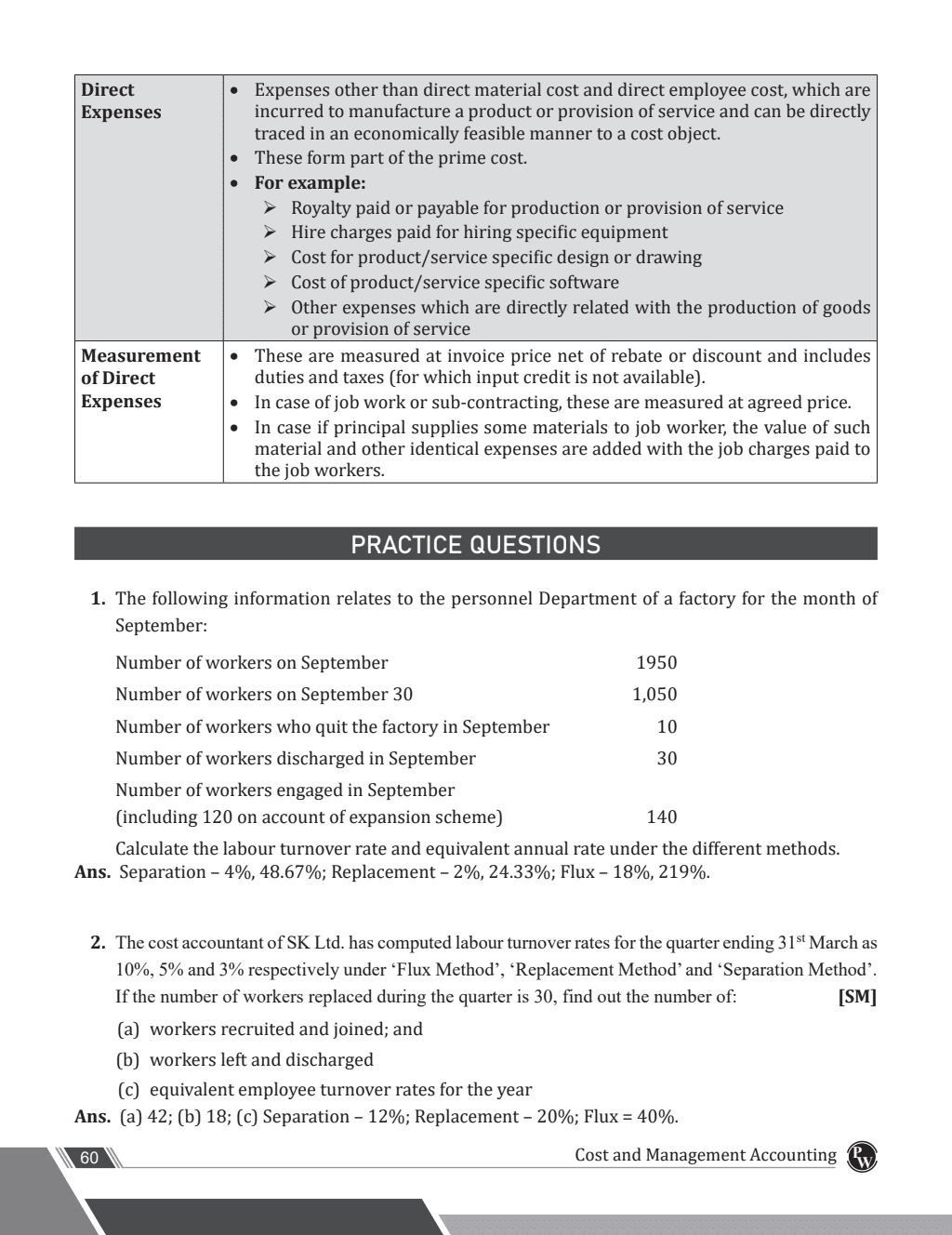 CA Intermediate Group 2 Cost and Management Accounting 3rd Edition Including Previous Years Questions & Solutions | RTP & MTP | Latest Syllabus | Applicable for November 2024 Exam Onwards