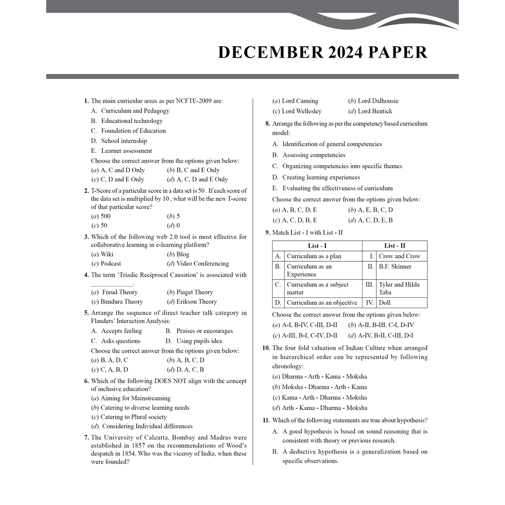 PW UGC-NET Education PYQ 11 Years (2014-2024)|Latest December Session Paper Covered|Chapterwise and Yearwise Previous Year Solved Papers For Phd Entrance, SET, GATE, CUET UG & PG