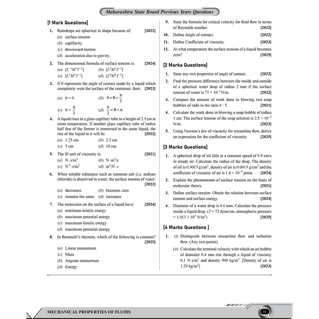 PW Maharashtra Board MHT-CET Physics Question Bank & Solution Booklet Set of 2 Books | Theory plus PYQs of MHCET, CBSE & MH Boards | Detailed Solution Explanations