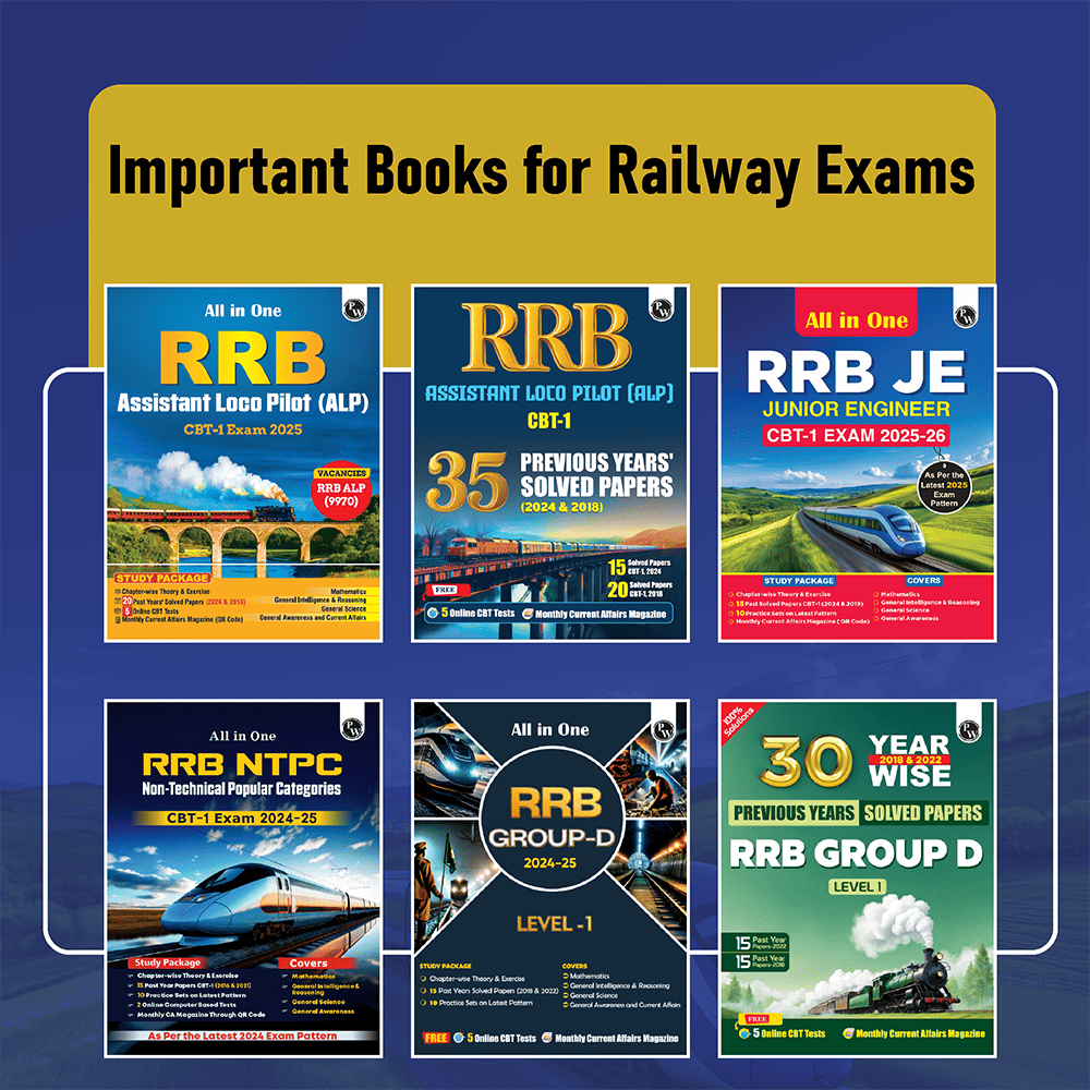RRB JE (Junior Engineer) CBT-1 Exam 2025-26 | 20 Previous Year Solved Papers (2024 & 2019) PYQ with 10 Practice Sets on Latest Pattern English Medium