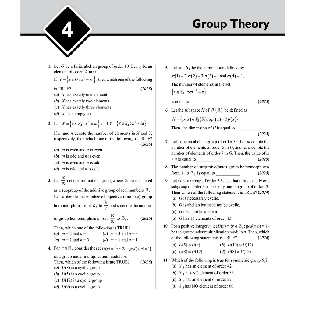 PW IIT JAM Recap 22 Years Mathematics PYQ Chapterwise & Yearwise Previous Year Solved Papers (2026-2005) with 5 Mock Tests l Latest Exam Questions Covered