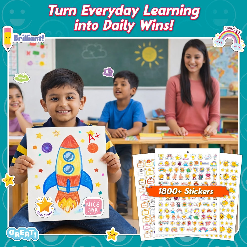 1800+ Reward Stickers
