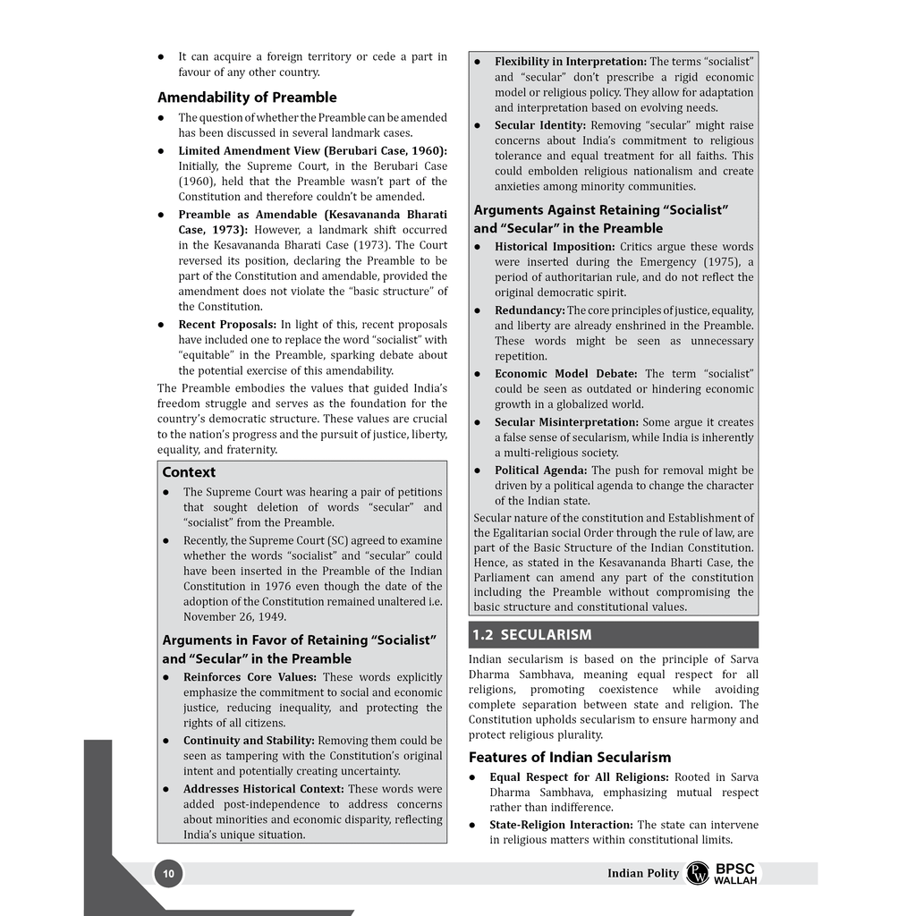 PWONLYIAS BPSC Mains Wallah Revision Booklets Combo Set of 6 Books For 70th BPSC Prelims Exam 2025 Latest Edition | Comprehensive Notes | Latest PYQ Analysis