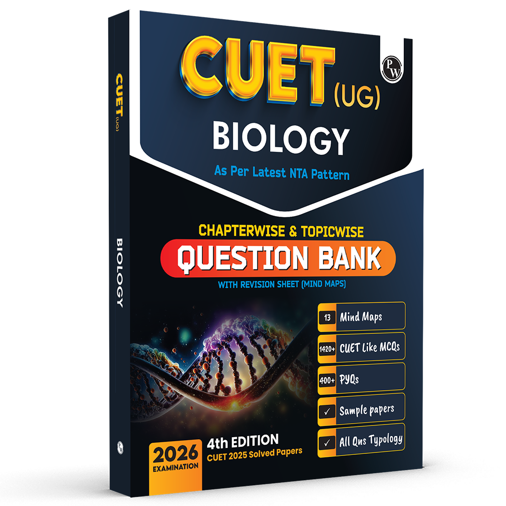 CUET (UG) Biology Chapterwise & Topicwise Question Bank for 2026 Exam | Theory & Exercise with Past Year Questions (2025-2022) PYQ and Mock Tests