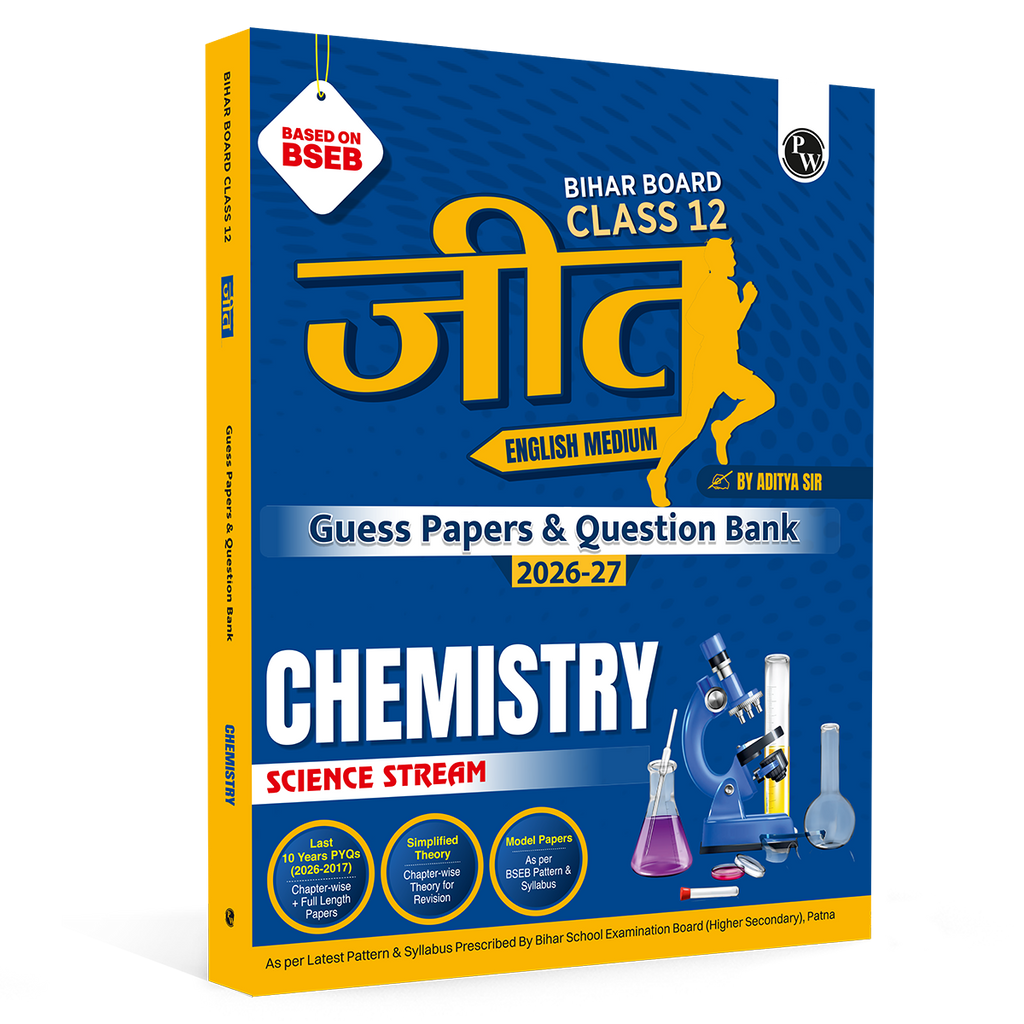 Bihar Board Class 12 Question Bank Chemistry JEET Guess Papers & Question Bank By Aditya Sir For 2026-27 Exam | Chapterwise Theory & Previous 10 Years Questions, Model Papers with OMR