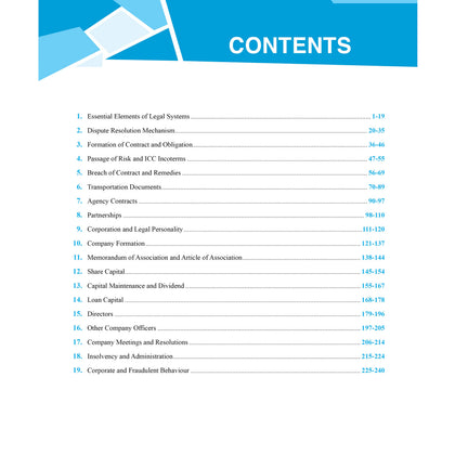 ACCA Corporate and Business Law (LW) 2.0 Concept Book + Question Bank Combo Set of 2 Modules