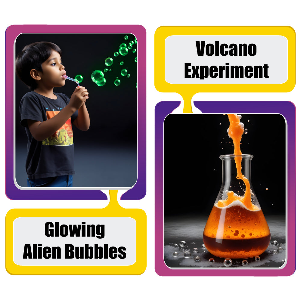 Science Kits 2-in-1 Gift Set | 150 Experiment Kit & Electricity and Magnetism Science Kit for 7 to 16 Years Old Kids | Educational Toys | Birthday Gifts Ideas for Kids