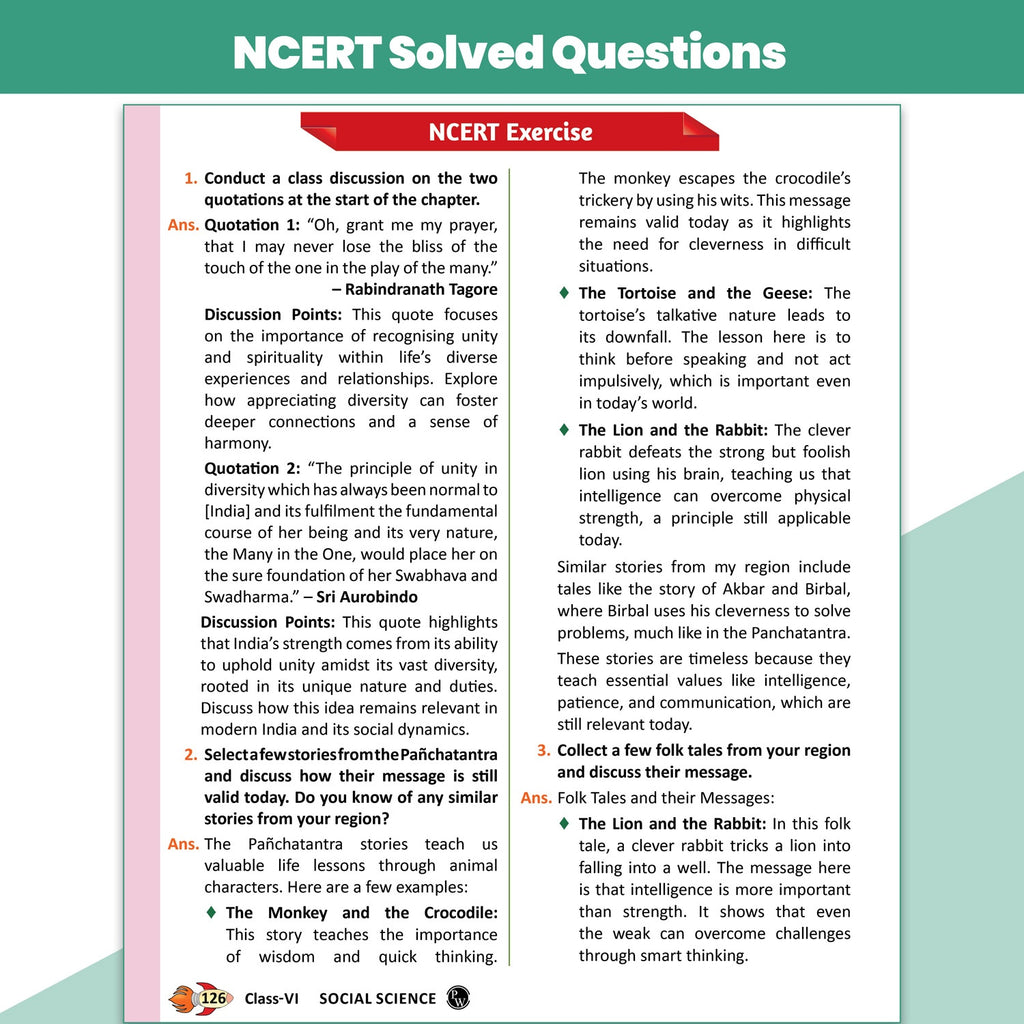 PW CBSE Class 6 New NCERT Social Science Exploring Society: India and Beyond Concept & Question Bank For 2026-27 Exam | NCERT Based Theory, Competency Focused Practice Questions