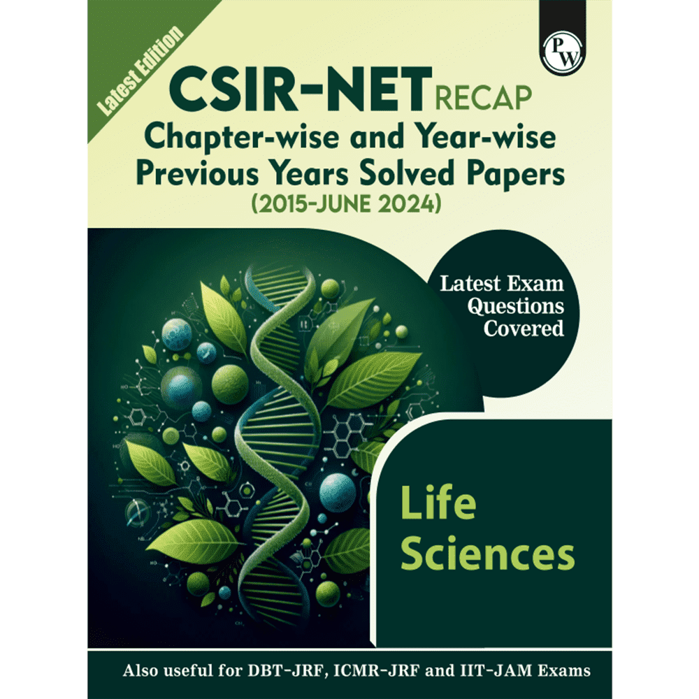 CSIR - NET Recap Life Sciences Chapterwise and Yearwise Previous Years Solved Papers (PYQ) Latest 2015 June 24 Exam Questions Covered l DBT - JRF, ICMR - JRF, IIT JAM Exams