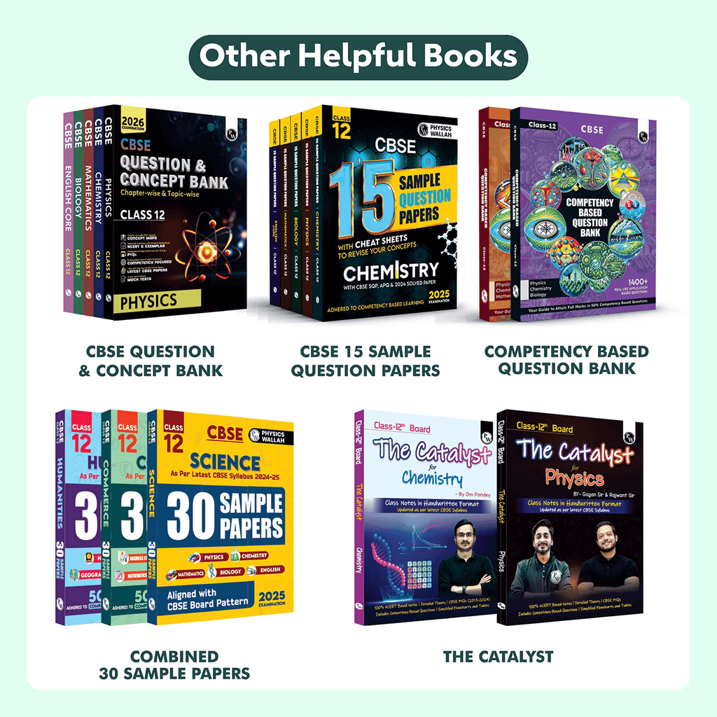 CBSE Question & Concept Bank (QCB) Class 12 Biology Chapter-wise and Topic-wise Solved Questions For 2026 Exams with 50% Competency Based Question