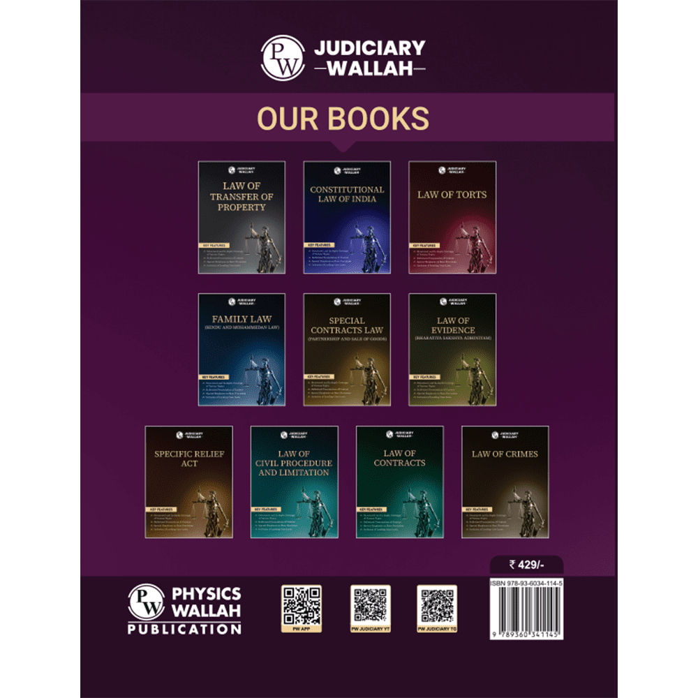 Judiciary Law of Criminal Procedure | Complete Guide For Judicial Service Exam Prep | Case Laws, Legal Maxim, In-Depth Coverage of Key Concepts & Detailed Analyze For Aspiring Judges