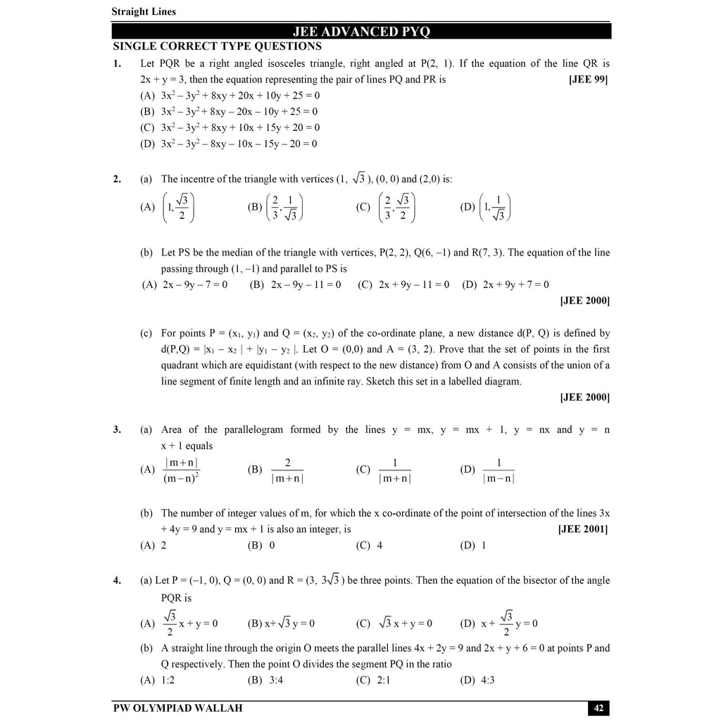 Olympiad Wallah JEEnius Edge 12 Mathematics (Part 1 & 2) For JEE, ISI-CMI & Olympiad Maths | Expert Crafted Content | Logical & Analytical Problem Sets
