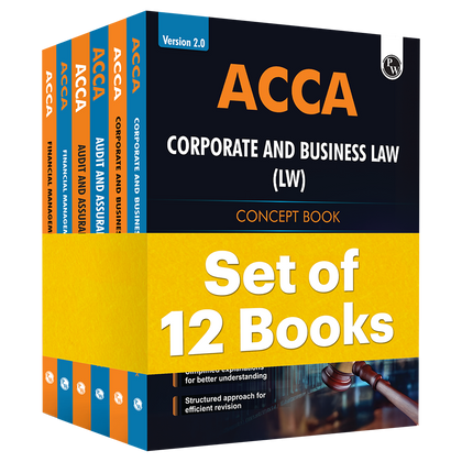 ACCA Skill Level Study Pack Combo Set of 6 Subjects (12 Books) - 2.0
