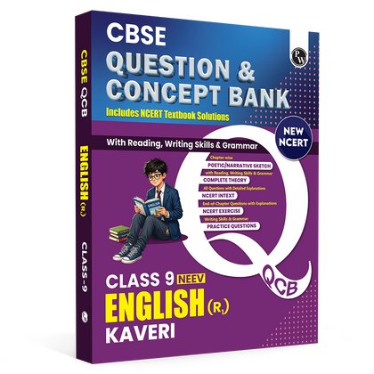 PW CBSE Class 9 English Kaveri New NCERT 2026-27 Question and Concept Bank with NCERT Textbook Solutions and Competency Based Questions