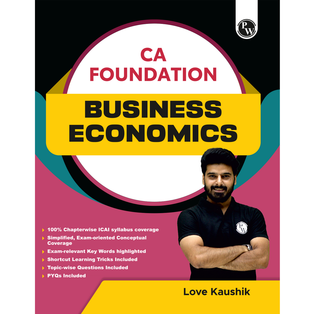 CA Foundation Business Economics By Love Kaushik For September 2026 l Including Chapterwise ICAI Syllabus Coverage | Short Tricks & PYQs | Topicwise Questions