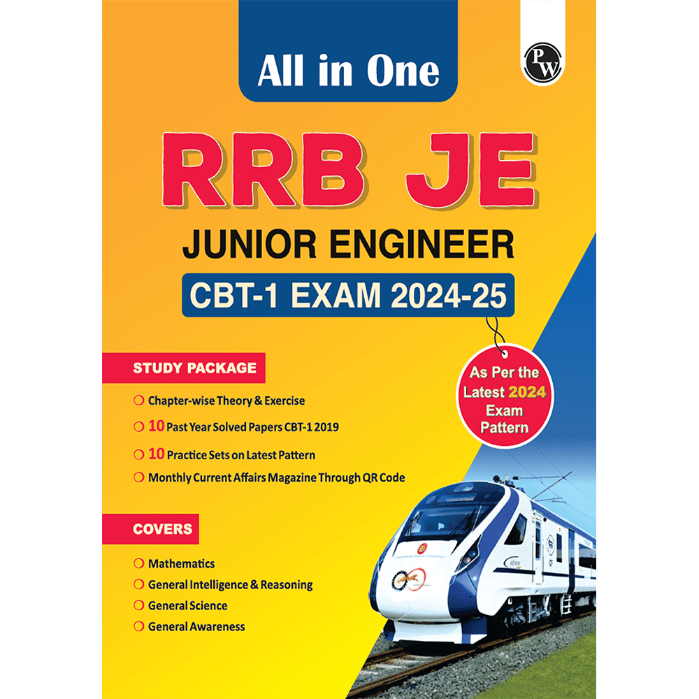 All in One RRB Junior Engineer (JE) 2024-2025 CBT - 1 Exam l Chapterwise Theory, Short Tricks and Exercises, 10 Previous Year Solved Papers (PYQs) 2019 with 10 Practice Sets l English Edition