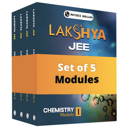 Lakshya For JEE Main & Advanced Class 12 Chemistry Modules with Solutions Combo Set of 5 Books (2025 Edition)