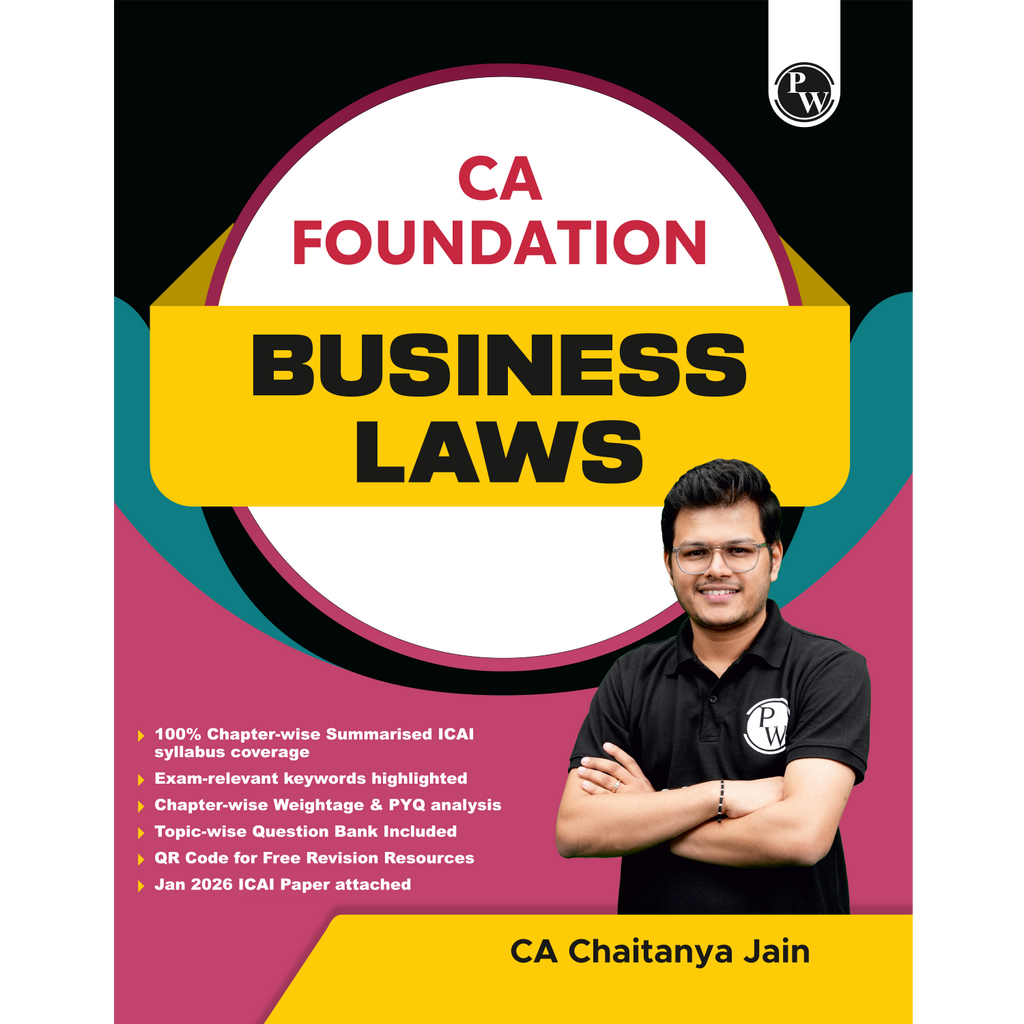 CA Foundation Business Laws By CA Chaitanya Jain Applicable For September 2026 l Jan 2026 ICAI Paper Attached |Chapterwise Weightage & PYQ Analysis