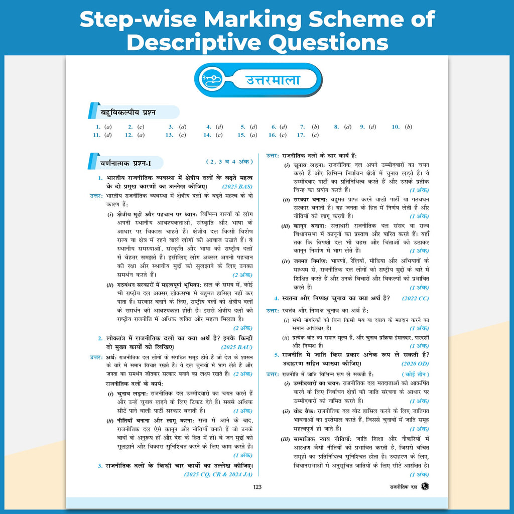 UP Board Class 10 Question Bank Guru Mantra (Hindi Medium) For Science, Maths, Social Science, English and Hindi Set of 5 Books For 2026-27 Exam | NEP 2020