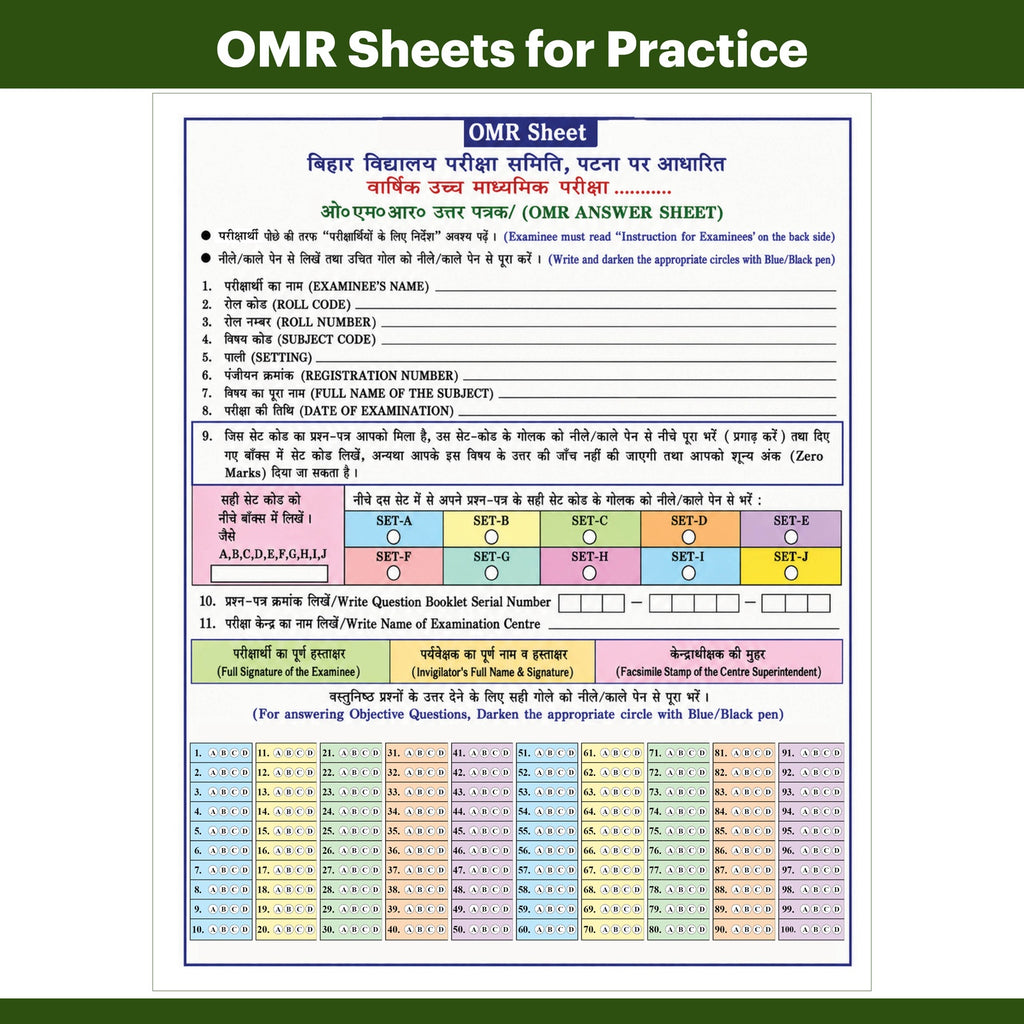 Bihar Board Class 12 Question Bank Biology (Hindi) JEET Guess Papers & Question Bank By Nidhi Pandey For 2026-27 Exam | Chapterwise Mind Maps & Previous 10 Years Questions, Model Papers with OMR