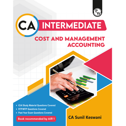 CA Intermediate Group 2 Cost and Management Accounting By CA Sunil Keswani | Covering Theory, Exercise and Previous Years Questions & Solutions | Latest Syllabus For May 2026 Exams