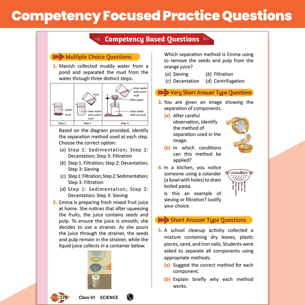 PW CBSE Class 6 New NCERT Science Curiosity Concept & Question Bank For 2026-27 Exam | NCERT Based Theory, Competency Focused Practice Questions, Chapter-End Exercise with Solutions