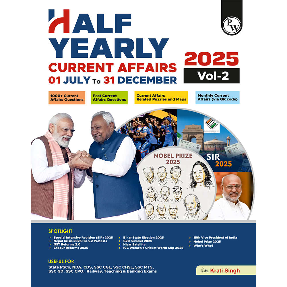 Half Yearly Current Affairs Magazine Vol. 2 July to December 2025 By Krati Singh | For SSC, Banking, Teaching, Railway, Defence and Other Competitive Exams 2026-27 English Edition