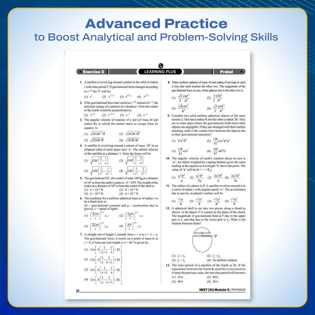 PW Arjuna NEET Class 11 Physics, Chemistry, Botany & Zoology Modules with Questions Booklet & Solutions + NEET PYQ 39 Years (1988–2026) Physics, Chemistry & Biology Combo Set | 19 Books | For NEET 2027