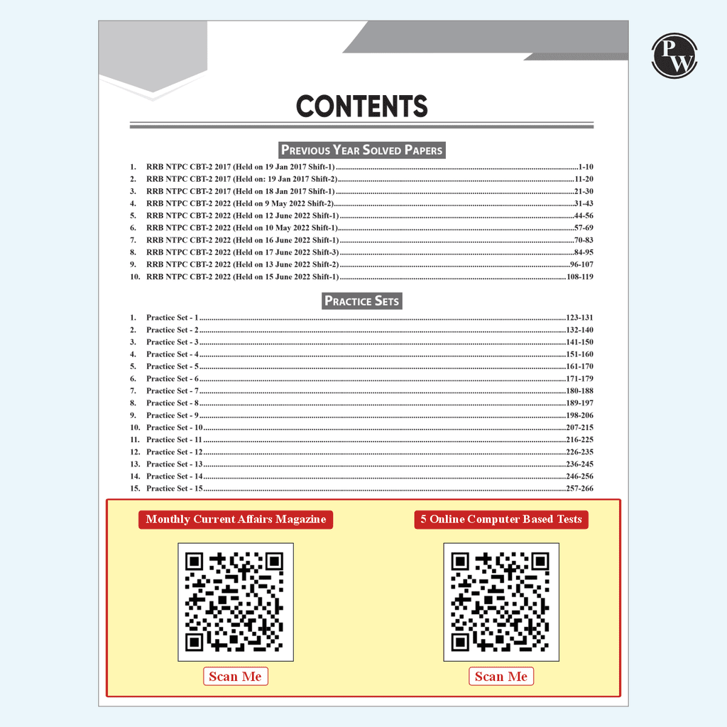 RRB NTPC CBT-2 (Non-Technical Popular Categories) 20 Practice Sets & 10 Solved PapersFor 2025 Exam English